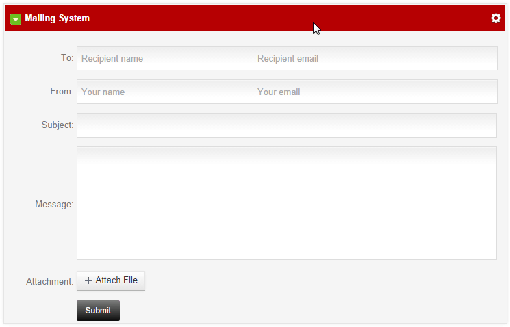 Program For Send Email Using Php And Html