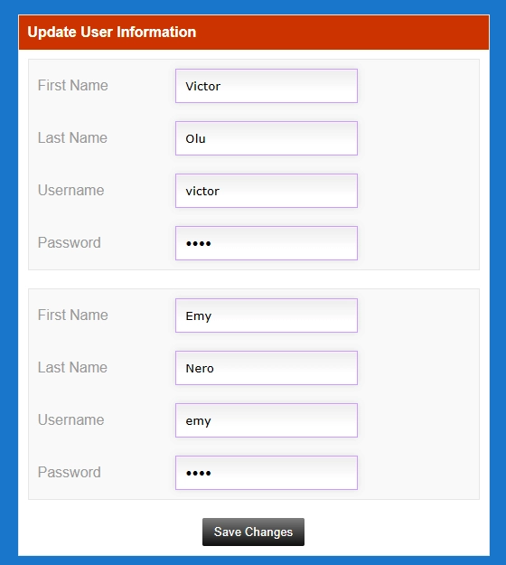 Update or Delete Multiple Rows using PHP