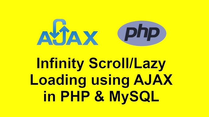 Facebook Style Auto Scroll Pagination using jQuery and PHP