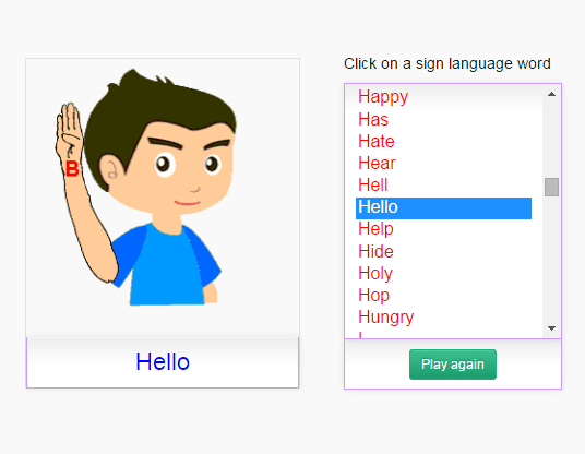 Sign Language Learning System